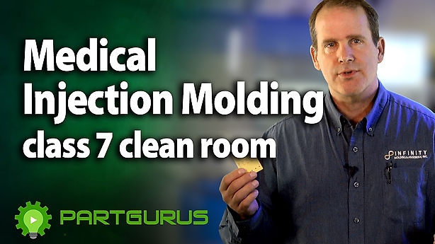 Class 7 cleanroom medical molding